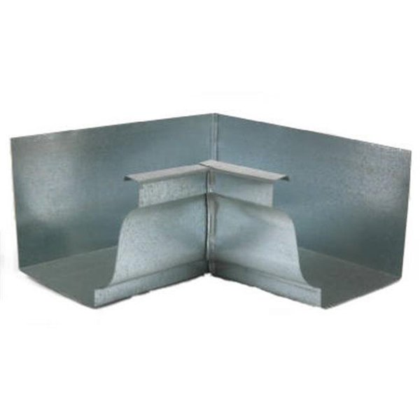 Amerimax Home Products Amerimax Home Products 15201 Gutter Inside Mitre; Mill Finish Galvanized Steel - 4 in 214866